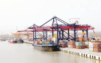 燃！淮安港在蘇北率先實現(xiàn)貨物吞吐量超億噸